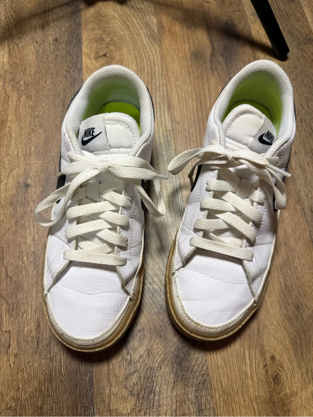 Nike Blazer Low ‘77 Next Nature White Black Gum Sneakers 7